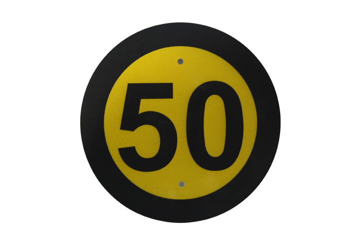 SIGN 50 KM/H